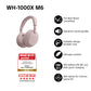 Sony WH-1000XM6P Flagship Noise Cancelling Over-Ear Wireless Bluetooth Headphones, Signature Hi-Res Sound, Ultimate Comfort, Foldable Design, Durable Case, 30 HR Battery, iOS & Android - Sand Pink