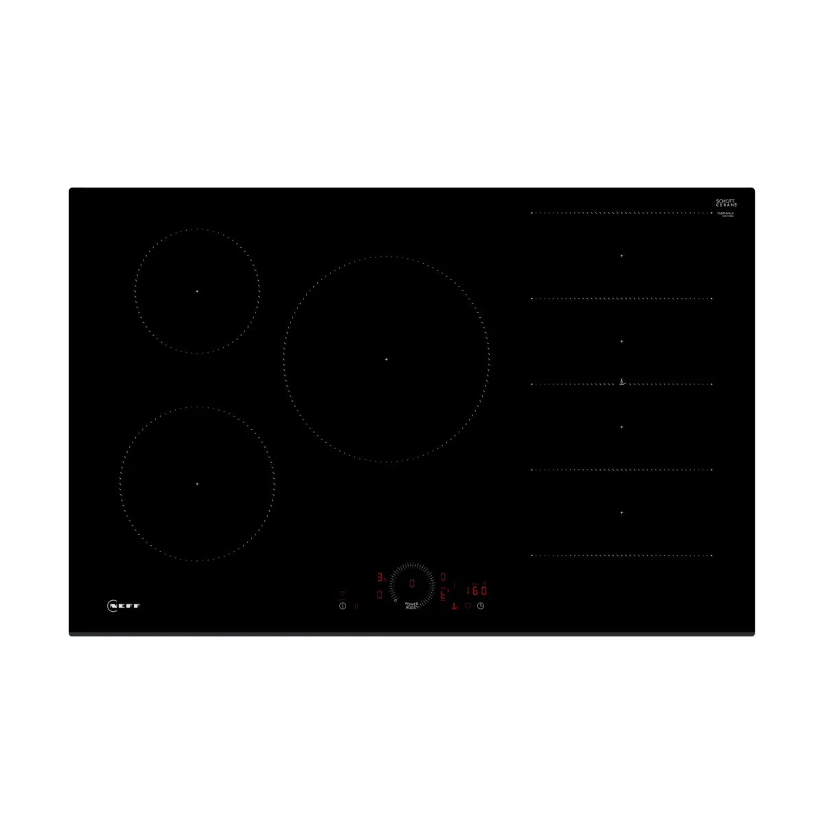 NEFF T68FHV4L0 80cm Flex Induction Hob