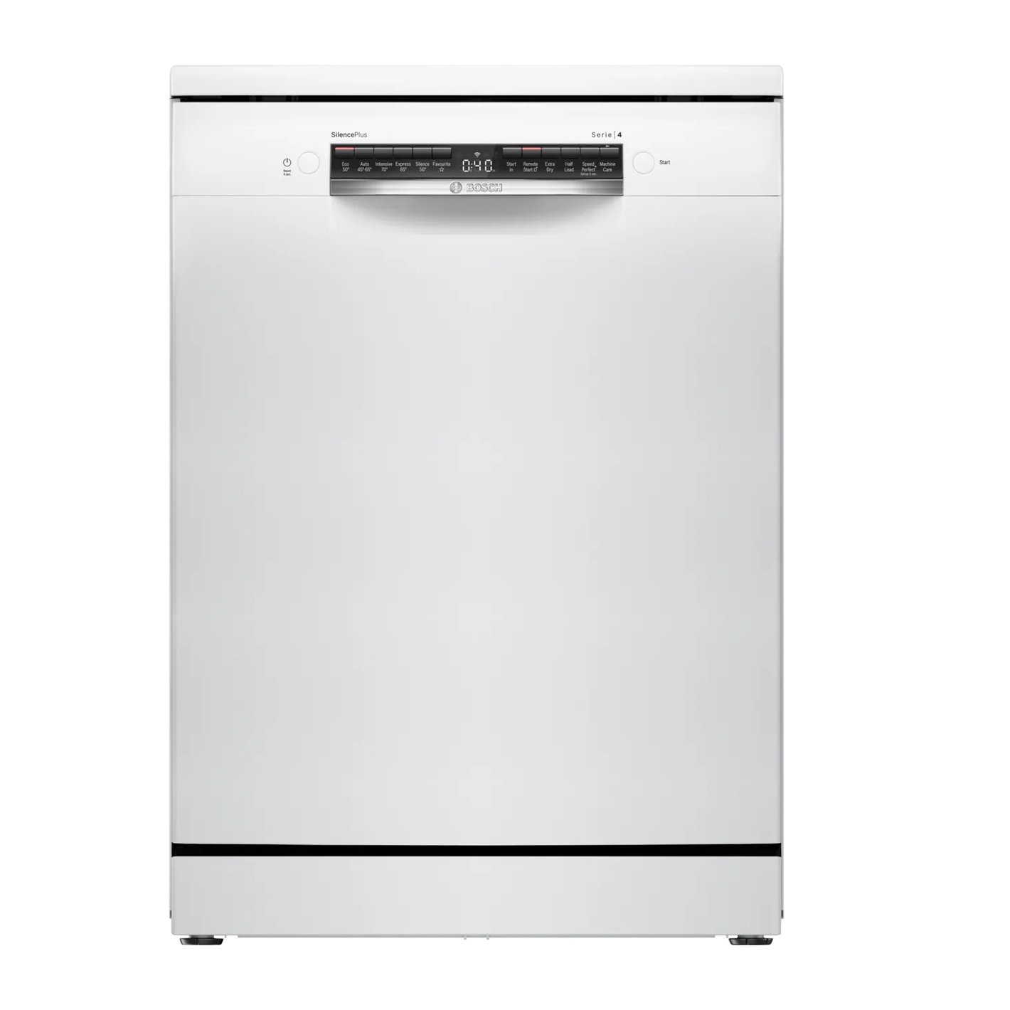 Bosch SMS4EMW06G Series 4 Free-standing Dishwasher 60 cm White 14 Place Settings