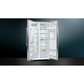 Siemens KA93GAIDP iQ500 American Style Fridge Freezer | Ice & Water Dispenser | Brushed Steel