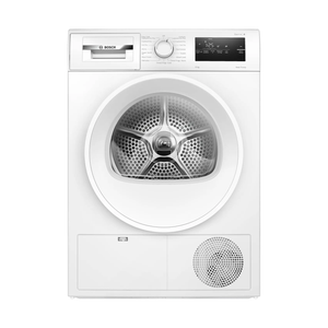 Bosch WTH85225GB 8kg Heat Pump Tumble Dryer | LED Display | White with White Door