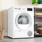 Bosch WTH85225GB 8kg Heat Pump Tumble Dryer | LED Display | White with White Door