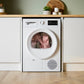 Bosch WTH85225GB 8kg Heat Pump Tumble Dryer | LED Display | White with White Door