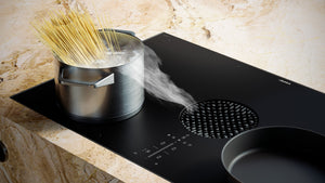 BORA X Pure Surface Induction Gloss Cooktop with Integrated Cooktop Extractor