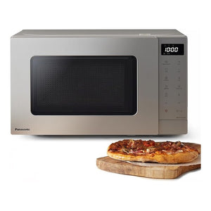 Panasonic NN-GT23QMBPQ 20L Microwave Oven with Grill | 800W | Silver Metallic