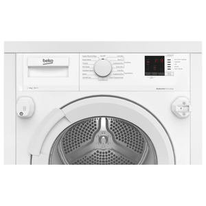 Beko DTIKP81131W 8kg Integrated Heat Pump Tumble Dryer