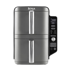 Ninja SL400UK Double Stack XL 2-Drawer 9.5L Air Fryer | Grey