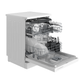 Blomberg LDF52320 Freestanding Full Size Dishwasher with Hygiene+ 15 Places