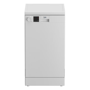 Beko DVS05C20W White Slimline Dishwasher - 10 Place Settings