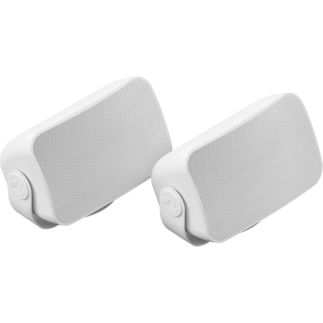 Sonos Outdoor Speakers by Sonos and Sonance (Pair) | Sonos Architectural by Sonance. - White