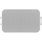 Sonos Outdoor Speakers by Sonos and Sonance (Pair) | Sonos Architectural by Sonance. - White