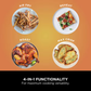 Ninja AF200UK Foodi 4-in-1 Dual Zone 7.6L Air Fryer