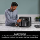Ninja AF200UK Foodi 4-in-1 Dual Zone 7.6L Air Fryer