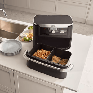 Ninja AF500UK Foodi FlexDrawer Air Fryer - Black
