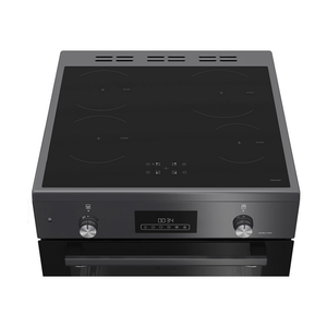 Blomberg HIRN651N 60cm Double Oven Electric Cooker with Induction Hob