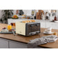Bosch TAT4P447GB 4 Slice Toaster - Cream
