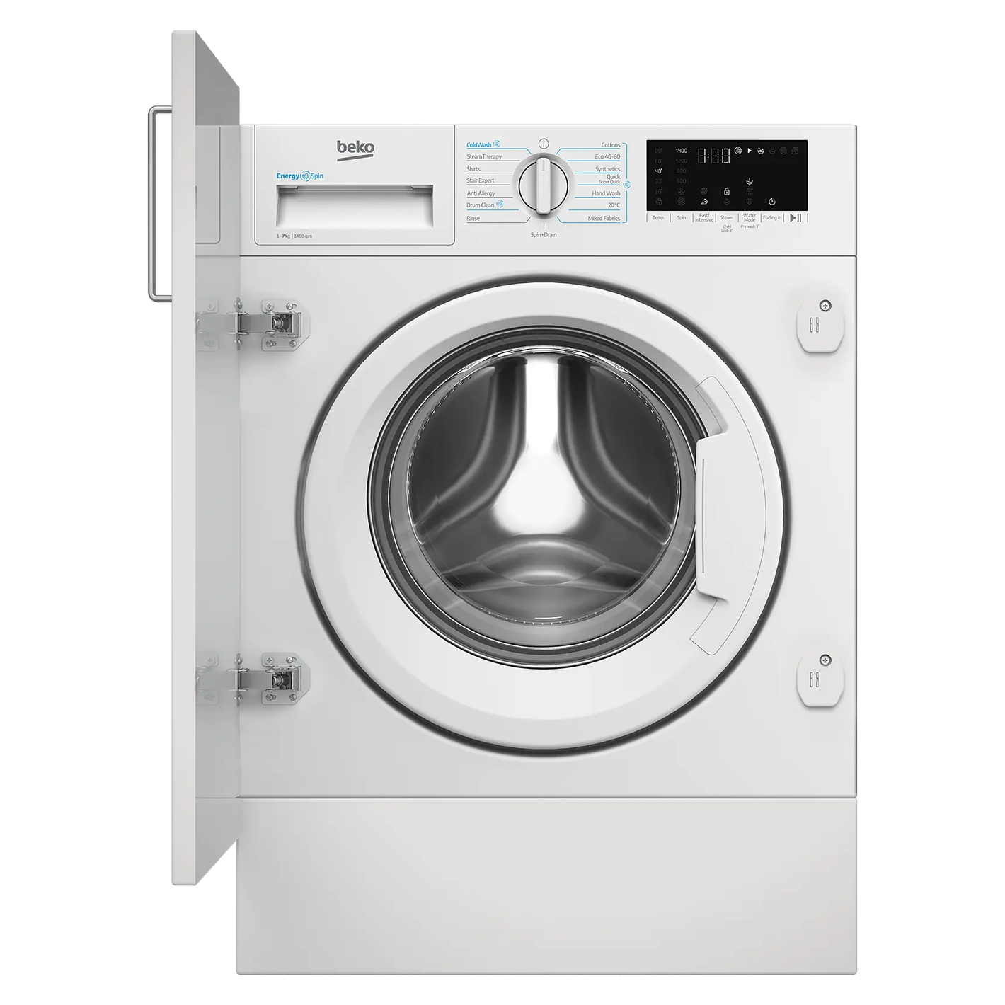 Beko WTIK741511 7kg 1400 Spin Integrated Washing Machine
