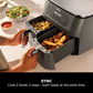 Ninja DZ300UK 7.6 litre 6-in-1 Dual Zone Air Fryer