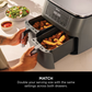 Ninja DZ300UK 7.6 litre 6-in-1 Dual Zone Air Fryer