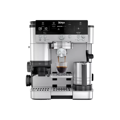 Ninja ES601UK Luxe Café Premier Series Espresso Coffee Machine | Black/Stainless Steel