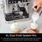 Ninja Luxe Café Pro Series Espresso Machine | Black/Stainless Steel