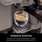 Ninja Luxe Café Pro Series Espresso Machine | Black/Stainless Steel