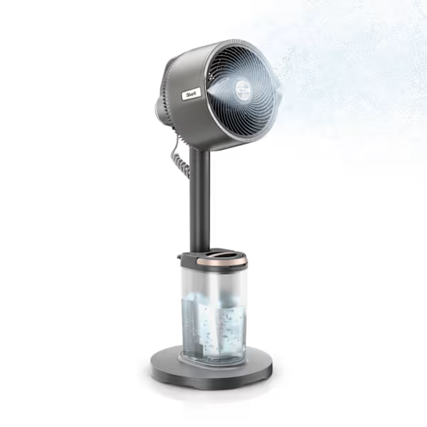 Shark FA300UK Shark FlexBreeze Pro Mist Indoor & Outdoor Fan & Outdoor Misting System - Dark Gray, Charcoal
