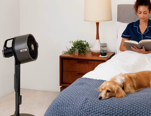 Shark FA300UK Shark FlexBreeze Pro Mist Indoor & Outdoor Fan & Outdoor Misting System - Dark Gray, Charcoal