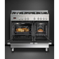 Fisher & Paykel OR90L7DBGFX1 90cm Dual Fuel 5 Burner Range Cooker - Stainless Steel