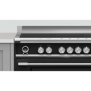 Fisher & Paykel OR90SCI6B1 90cm 5 Zone Induction Pyrolytic Cooker - Black