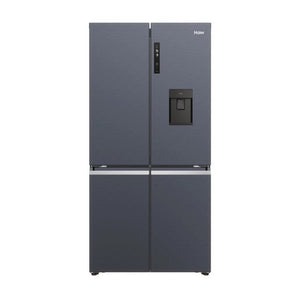 Haier HCR5919EHMB 90cm 60/40 Frost Free American Fridge Freezer - Brushed Black