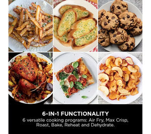 Ninja SL400UK Double Stack XL 2-Drawer 9.5L Air Fryer | Grey