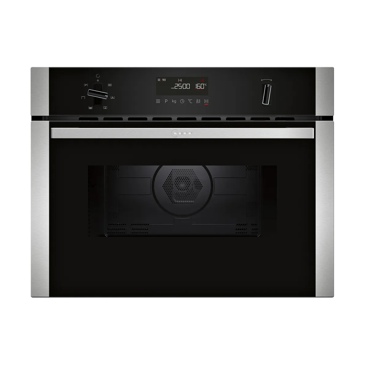 Neff C1AMG84N1B Built-in Compact 45cm Microwave Combination Oven