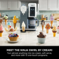 Ninja NC701UK Swirl by CREAMi 13-in-1 Soft Serve & Ice Cream Maker