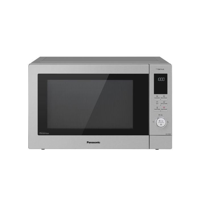Panasonic NN-CD88QSBPQ 4-in-1 Combination Microwave Oven with Air Fry | 34L | Metallic Silver