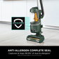 Shark NZ691UKT Anti Hair Wrap Upright Vacuum Cleaner with Lift-Away - Porsche Green