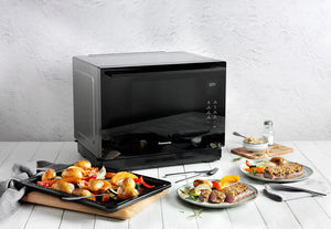 Panasonic NN-CS89LBBPQ Black 31L 1000W Microwave / 4-in1 Combination Steam Microwave Oven