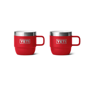 YETI Rambler Espresso Mug 2 Pack 6oz (177ml) - Red