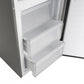 Sensis RFCMF0160ES 59.5cm 60/40 Total No Frost Fridge Freezer - Silver