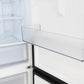 Sensis RFCMF0160ES 59.5cm 60/40 Total No Frost Fridge Freezer - Silver