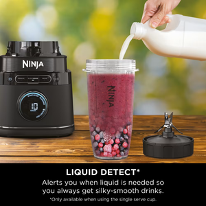 Ninja TB301UK Detect Duo Power Blender Pro + Single Serve | Black