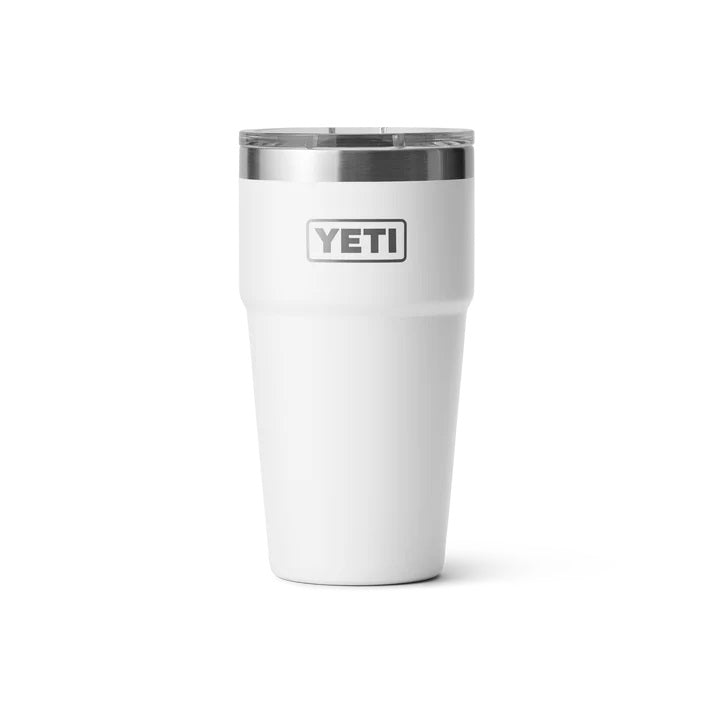 YETI Rambler 20OZ (591ml) Stackable Cup - White