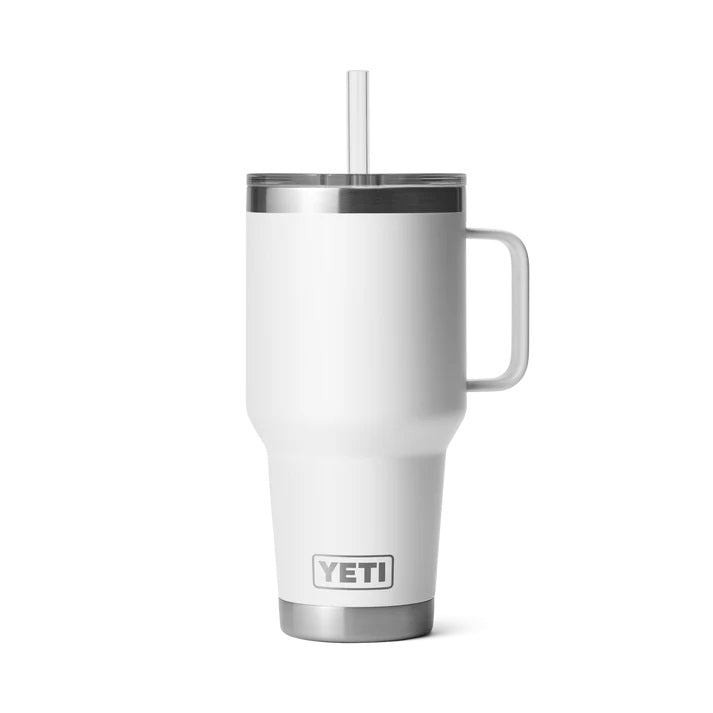 YETI Rambler Straw Mug 35oz (1L) - White