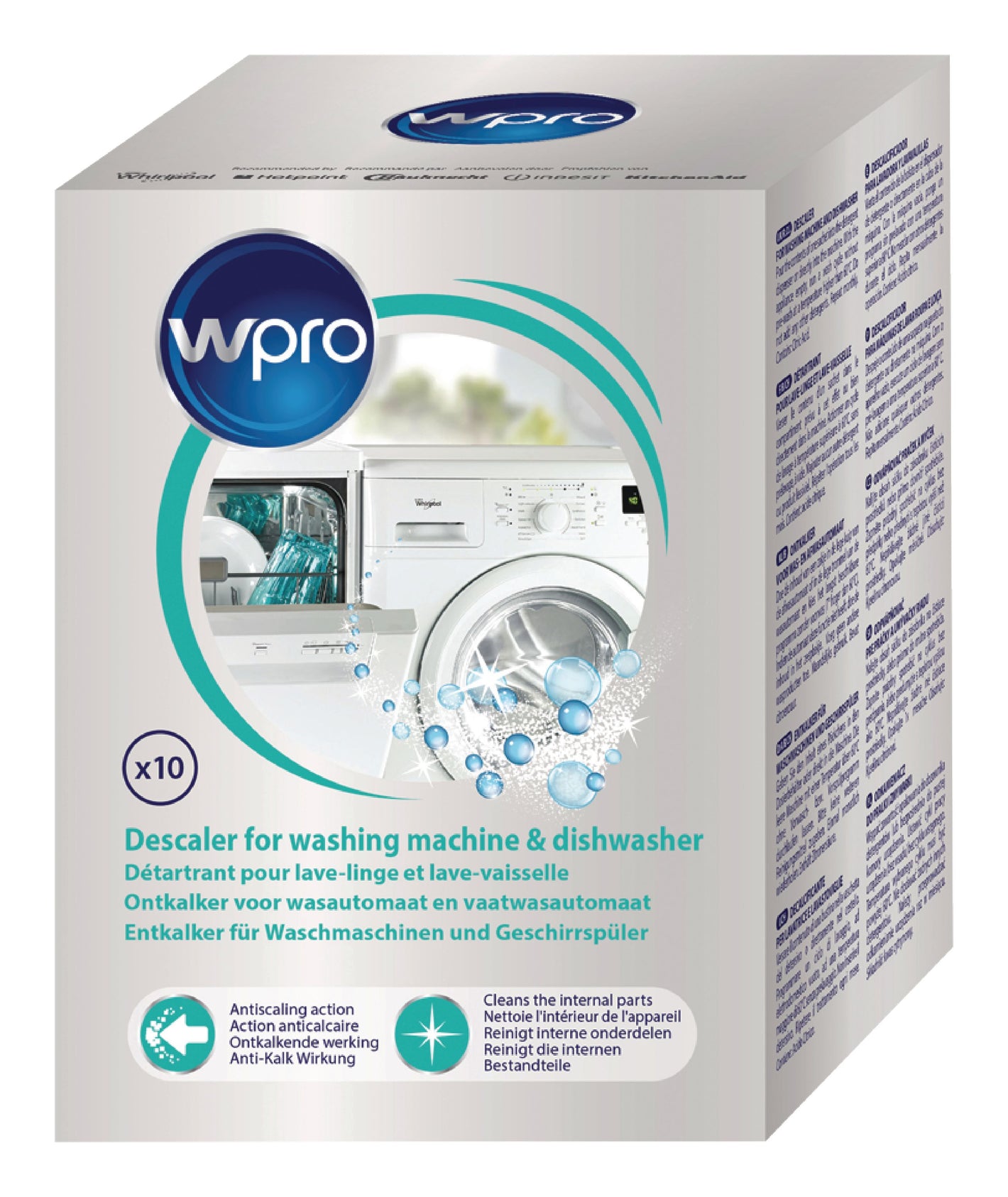 WPRO Washing Machine Descaler Bag