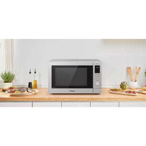 Panasonic NN-CD87KSBPQ Metallic Silver 34L 1000W Combination Microwave Oven