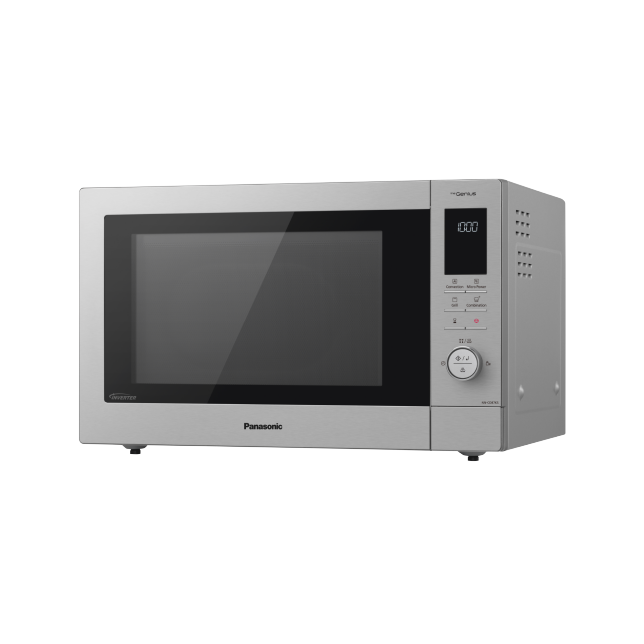 Panasonic NN-CD87KSBPQ Metallic Silver 34L 1000W Combination Microwave Oven