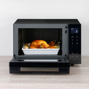 Panasonic NN-DF38PBBPQ 3-in-1 Compact Flatbed Combination Microwave