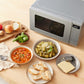 Panasonic NN-ST23QMBPQ Microwave Oven | 800W | 20L with 255mm Glass Turntable | Metallic Silver