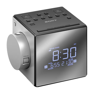 SONY ICFC1PJ.CEK Clock Radio with Time Projector