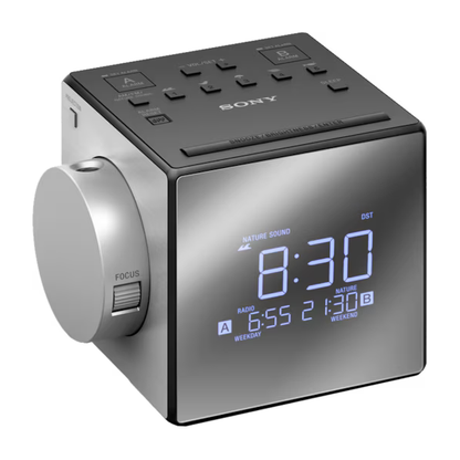 SONY ICFC1PJ.CEK Clock Radio with Time Projector